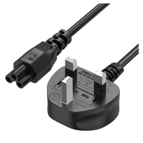 Laptop Power Cable UK 3-Pin 1.5m Laptop Power Cable UK 3-Pin 1.5m